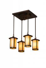 Meyda Green 178510 - 28" Wide Fulton Prime 4 LT Pendant