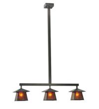 Meyda Black 111206 - 47.5"L Stillwater Prime 3 LT Island Pendant