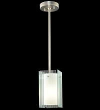 Meyda Black 111397 - 5"Sq Metro Fluted Quadrato Mini Pendant