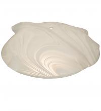 Meyda Black 113946 - 16" Wide Metro Blanco Swirl Shade