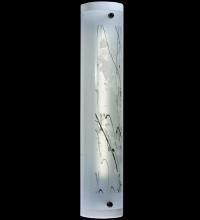 Meyda Black 116071 - 5"W Twigs Fused Glass Wall Sconce