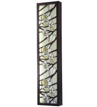 Meyda Black 126849 - 10.25"W Magnolia LED Wall Sconce