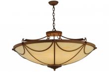 Meyda Black 140405 - 42"W Carousel Inverted Pendant