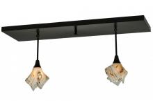 Meyda Black 140985 - 46"L Metro Fusion Ramoscelli 2 LT Island Pendant