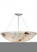 Meyda Black 146209 - 24"W Metro Fusion Ramoscelli Inverted Pendant