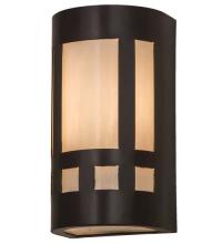 Meyda Black 151148 - 5" Wide Sutter Wall Sconce