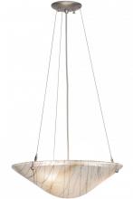 Meyda Black 151637 - 18"W Metro Fusion Ramoscelli Inverted Pendant