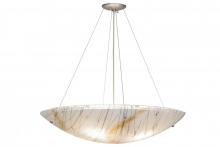 Meyda Black 151639 - 30"W Metro Fusion Ramoscelli Inverted Pendant