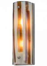 Meyda Black 152189 - 5.5"W Metro Fusion Marina Wall Sconce