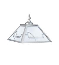 Meyda Black 15522 - 16" Square Revival Deco Pendant