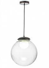 Meyda Black 164911 - 15"W Bola Pendant