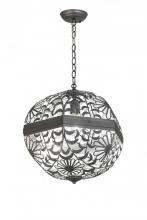 Meyda Black 176143 - 18" Wide Bola Daisy Pendant