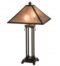 Meyda Black 186216 - 28" High Sutter Table Lamp