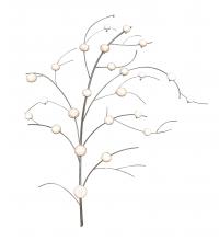 Meyda Black 238638 - 192" Wide Branches Logan Wall Art Fixture