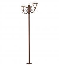 Meyda Black 238671 - 120" High Bola Tavern Street Lamp