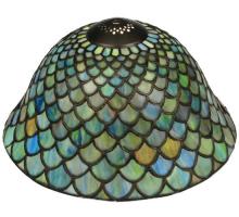 Meyda Black 23953 - 12"W Tiffany Fishscale Shade