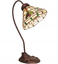 Meyda Black 247822 - 18" High Middleton Desk Lamp