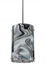 Meyda Black 254345 - 12.5" Wide Metro Noir Swirl Pendant