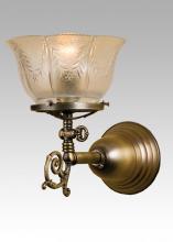 Meyda Black 36617 - 7.5" Wide Revival Gas & Electric Wall Sconce