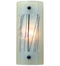 Meyda Black 50999 - 5" Wide Twigs Fused Glass Wall Sconce