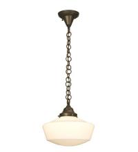 Meyda Black 78010 - 12" Wide Revival Schoolhouse Pendant