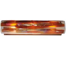 Meyda Yellow 115524 - 24"W Metro Fusion Marina Glass Vanity Light