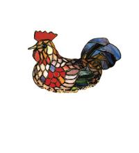 Meyda Yellow 12122 - 6.5"H Rooster Accent Lamp