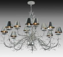 Meyda Yellow 127985 - 48"W Twigs 12 LT Chandelier