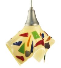 Meyda Yellow 129583 - 9.5" Wide Handkerchief Pebbles Mini Pendant