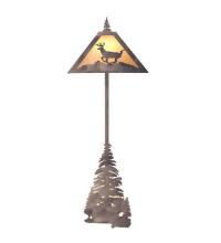 Meyda Yellow 13260 - 77" High Lone Deer Floor Lamp