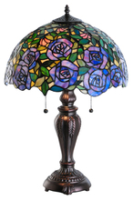 Meyda Yellow 138584 - 24"H Rosebush Table Lamp