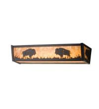 Meyda Yellow 14232 - 24" Wide Buffalo Vanity Light