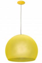 Meyda Yellow 162257 - 20" Wide Bola Play Pendant