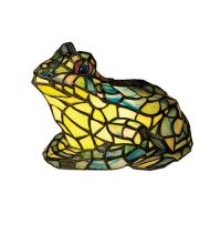 Meyda Yellow 16401 - 7"H Frog Accent Lamp