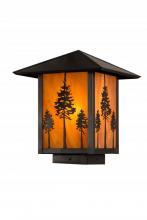 Meyda Yellow 179934 - 9"Sq Great Pines Deck Light