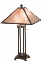 Meyda Yellow 190083 - 28" High Sutter Table Lamp