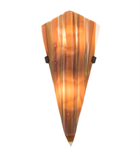 Meyda Yellow 193198 - 7.5"W Metro Fusion Marina Wall Sconce