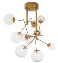 Meyda Yellow 210833 - 40" Wide Bola Matrix Chandelier