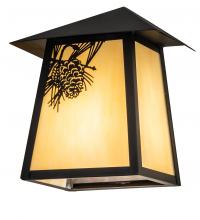 Meyda Yellow 235269 - 9" Wide Stillwater Pine Cone Wall Sconce