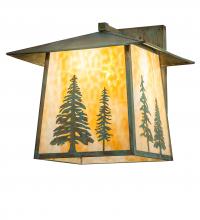 Meyda Yellow 247827 - 18" Wide Stillwater Tall Pines Wall Sconce