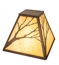 Meyda Yellow 27907 - 13.5" Square Branches Shade