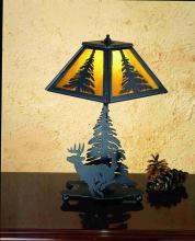 Meyda Yellow 28273 - 14"H Lone Deer Accent Lamp