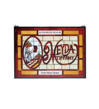 Meyda Yellow 28370 - 28"W X 20"H MEYDA Tiffany Customizable Stained Glass Window