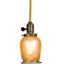 Meyda Yellow 36818 - 5"W Revival Chelsea Favrile Mini Pendant