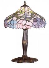 Meyda Yellow 52134 - 17"H Wisteria Accent Lamp