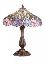 Meyda Yellow 52135 - 20"H Wisteria Table Lamp