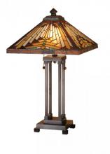 Meyda Yellow 66230 - 24.5" H Nuevo Mission Table Lamp