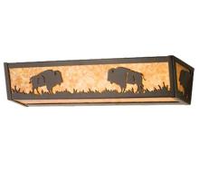 Meyda Yellow 67747 - 36"W Buffalo Vanity Light