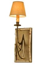 Meyda Yellow 81093 - 6"W Birchwood Wall Sconce