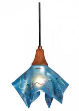 Meyda Yellow 81326 - 9" Wide Metro Fusion Electra Mini Pendant